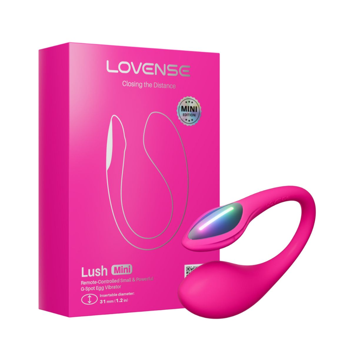 LOVENSE - Vibrador Lush 4 Mini con App Lovense