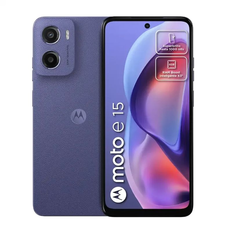 MOTOROLA - Motorola Moto E15 64GB 2GB Lavanda