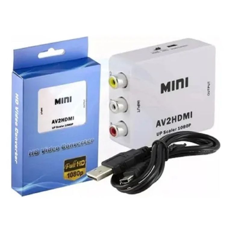 GENERICO - Conversor AV a HDMI AV2HDMI