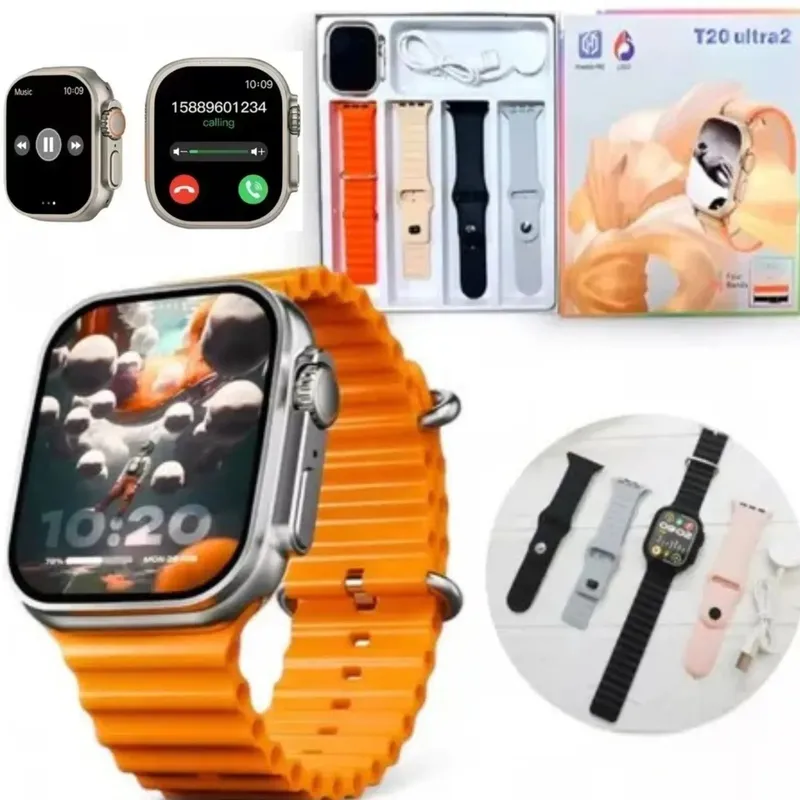 GENERICO - Smartwatch T20 Smartwatch 4 Manillas Smart Watch Reloj Inteligente