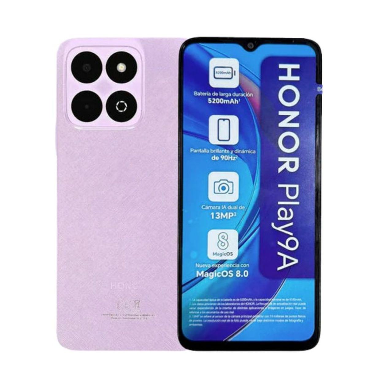 HONOR - Celular Honor Play 9A 256GB 4GB RAM Morado