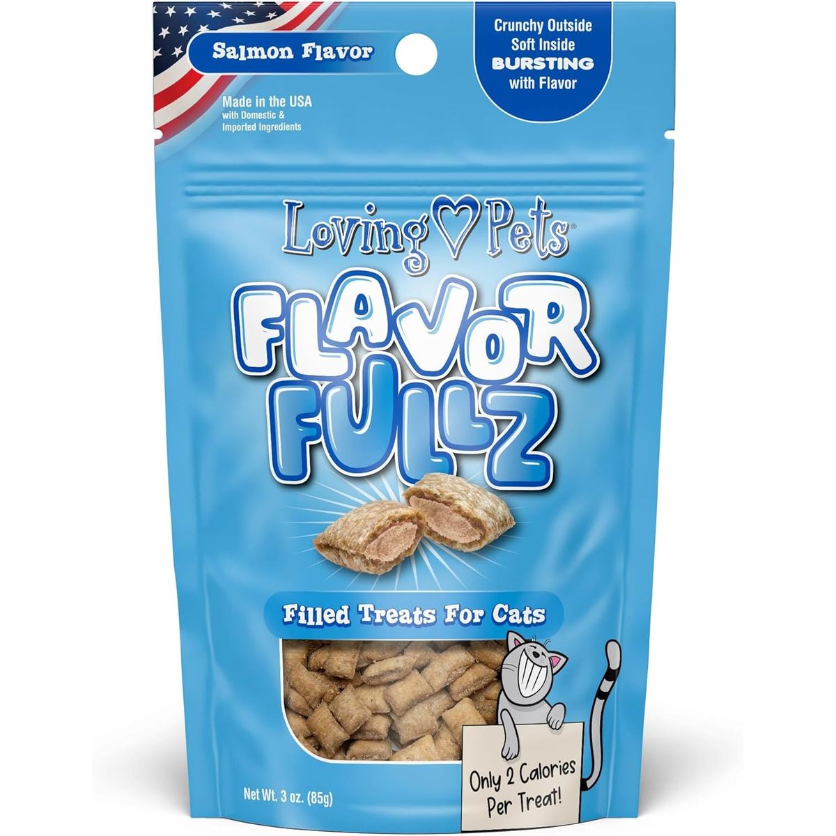 CATLIKE - Flavorfullz Cat Snack - Salmon 3 Oz