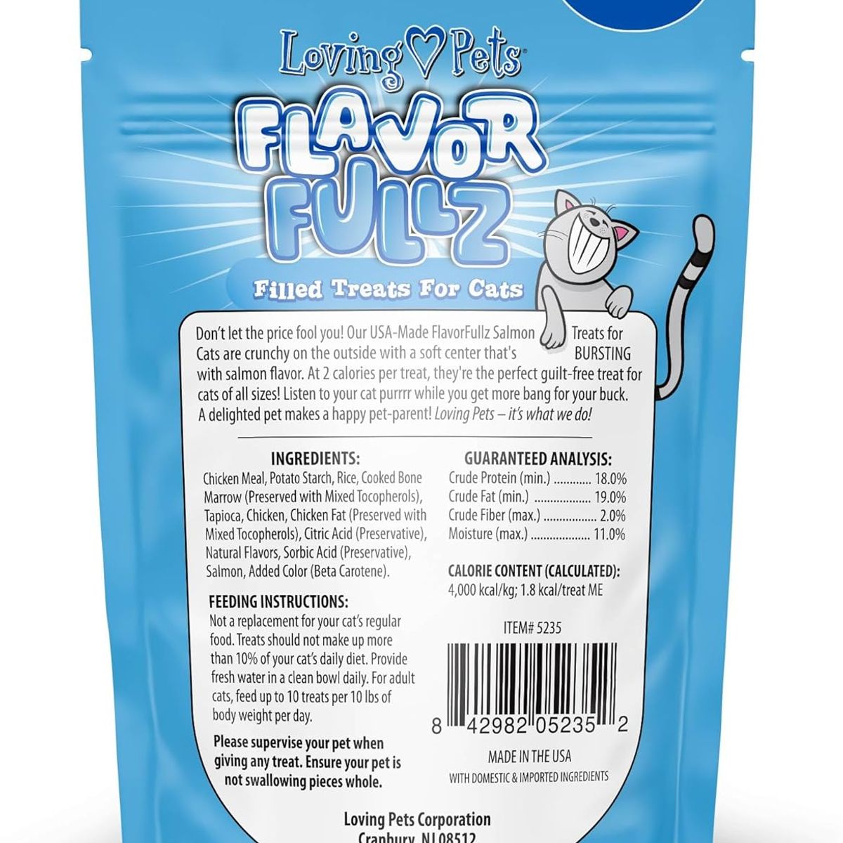 CATLIKE - Flavorfullz Cat Snack - Salmon 3 Oz
