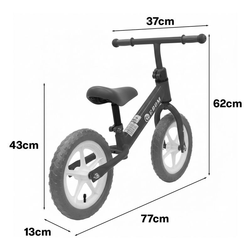 CROM - Bicicleta De Impulso Infantil Marca CROM