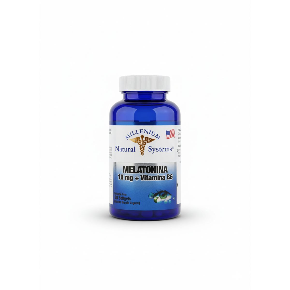 NATURAL SYSTEM - SUPLEMENTO MELATONINA + VITAMINA B6 X 100 SOFTGELS