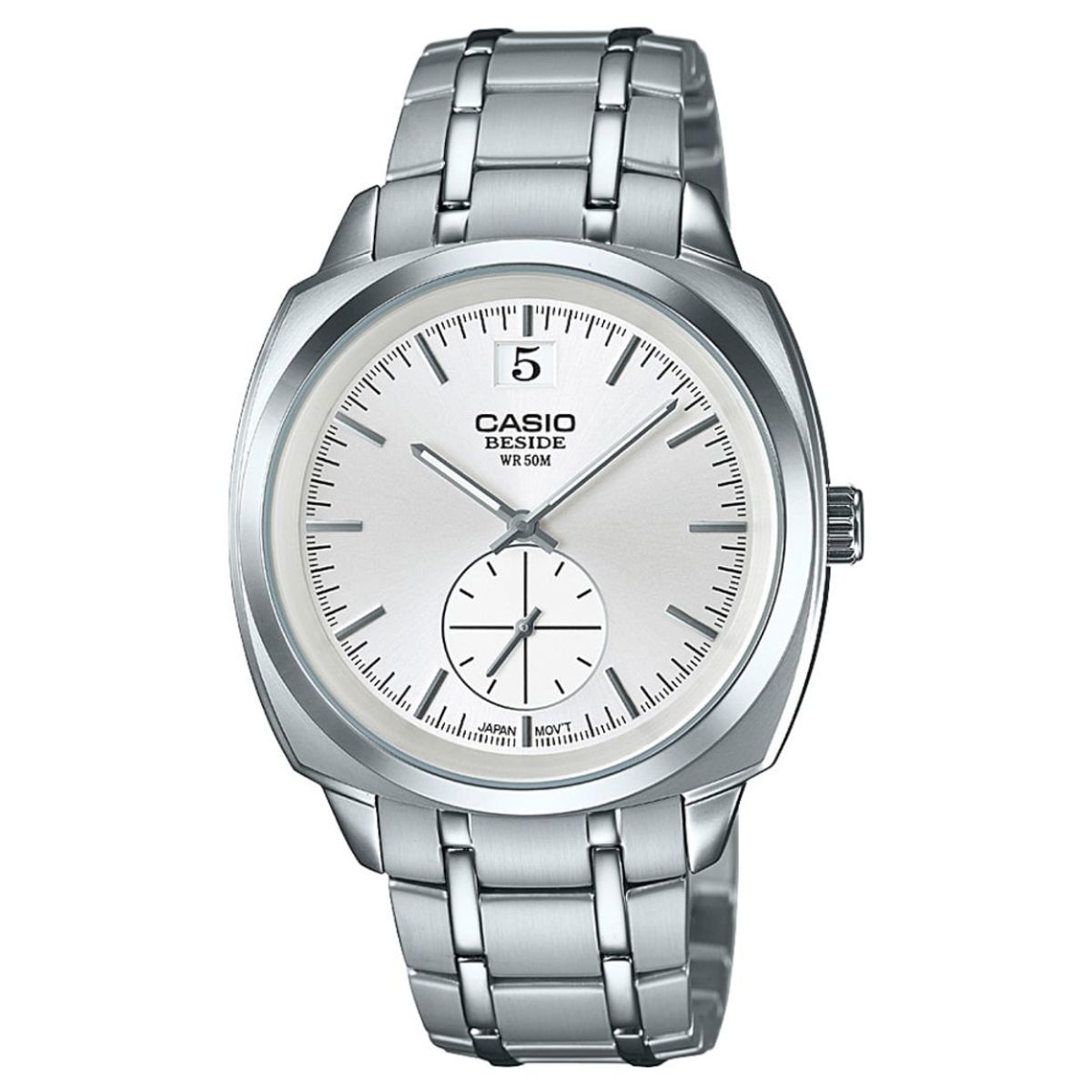 CASIO - Reloj Casio Para Hombre Clasico BEM-150D-7AVD Blanco