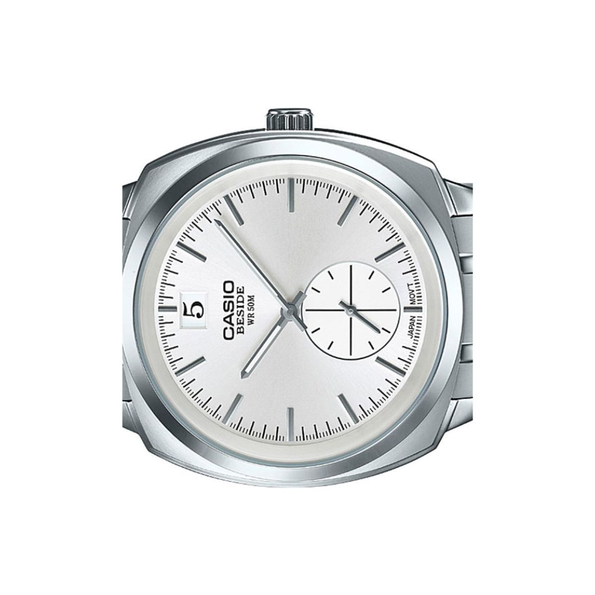 CASIO - Reloj Casio Para Hombre Clasico BEM-150D-7AVD Blanco