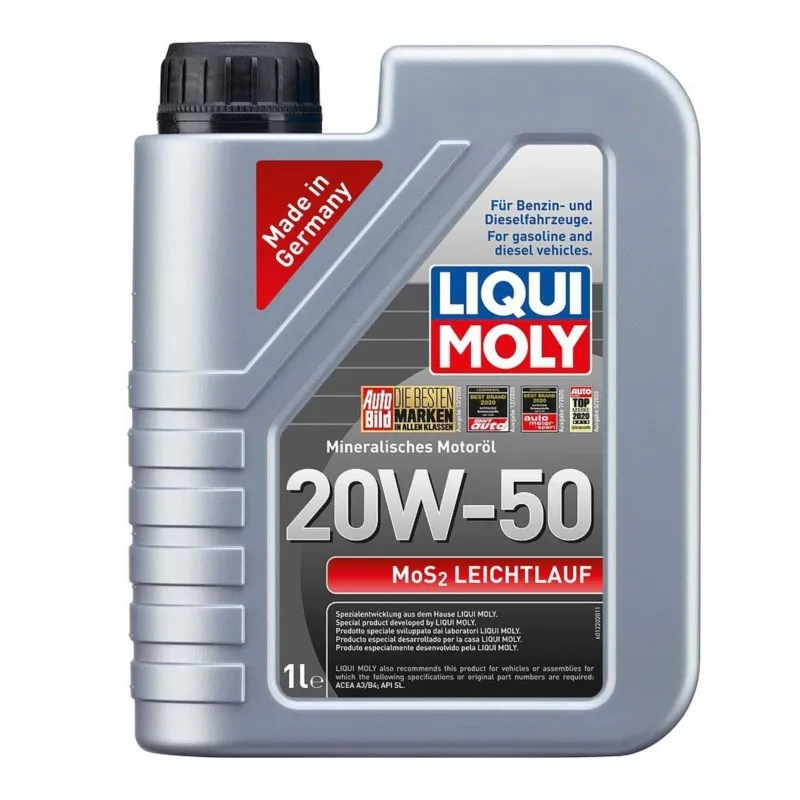 LIQUI MOLY - Aceite Liqui Moly 20W-50 Leichtlauf