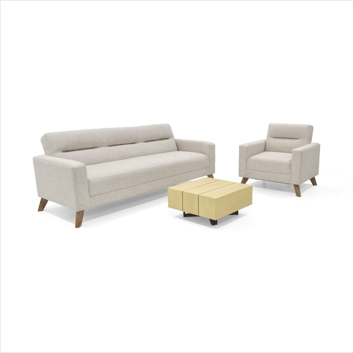 VENECIA - Sala con Sofa Cama Sion y Poltrona Sion + Mesa De Centro Veracruz