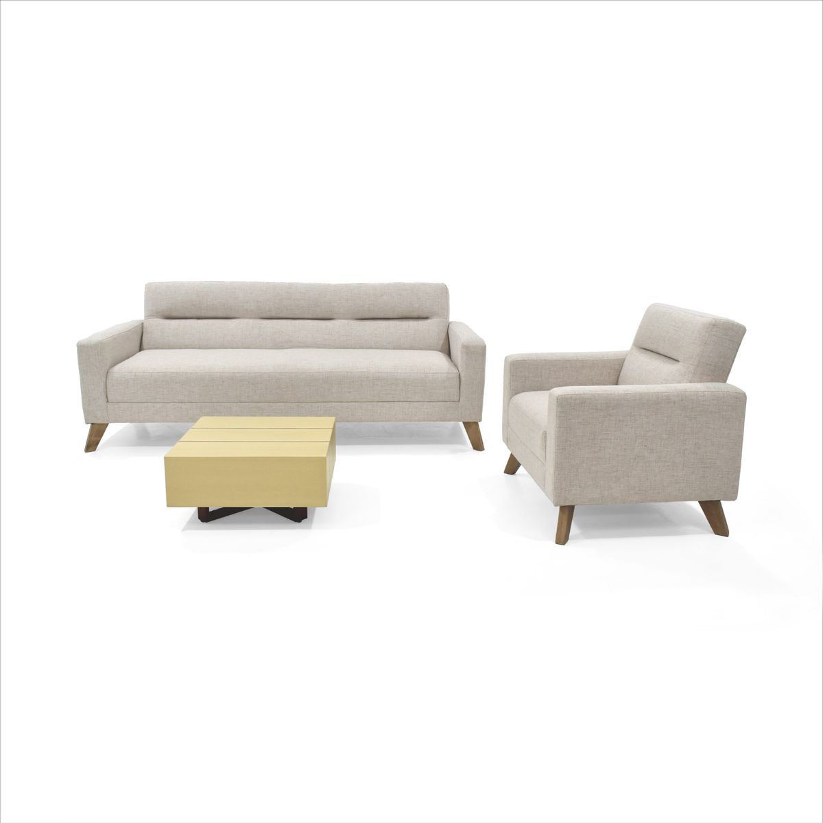 VENECIA - Sala con Sofa Cama Sion y Poltrona Sion + Mesa De Centro Veracruz