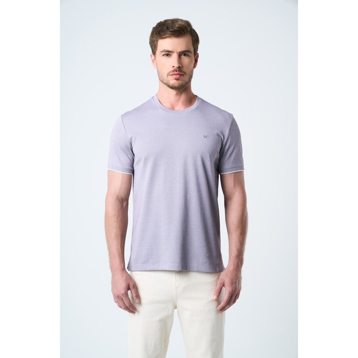VELEZ - Vélez Camiseta Micropima Arizona Para Hombre Semi Ajustada Gris