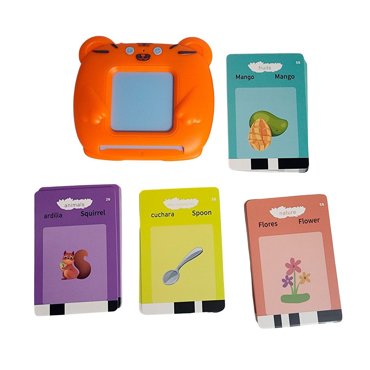 GENERICO - Lector De Tarjetas Aprendizaje Didactico Juguete Niños