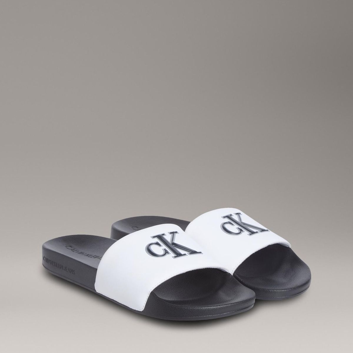 CALVIN KLEIN - Sandalias multicolor con logo Calvin Klein