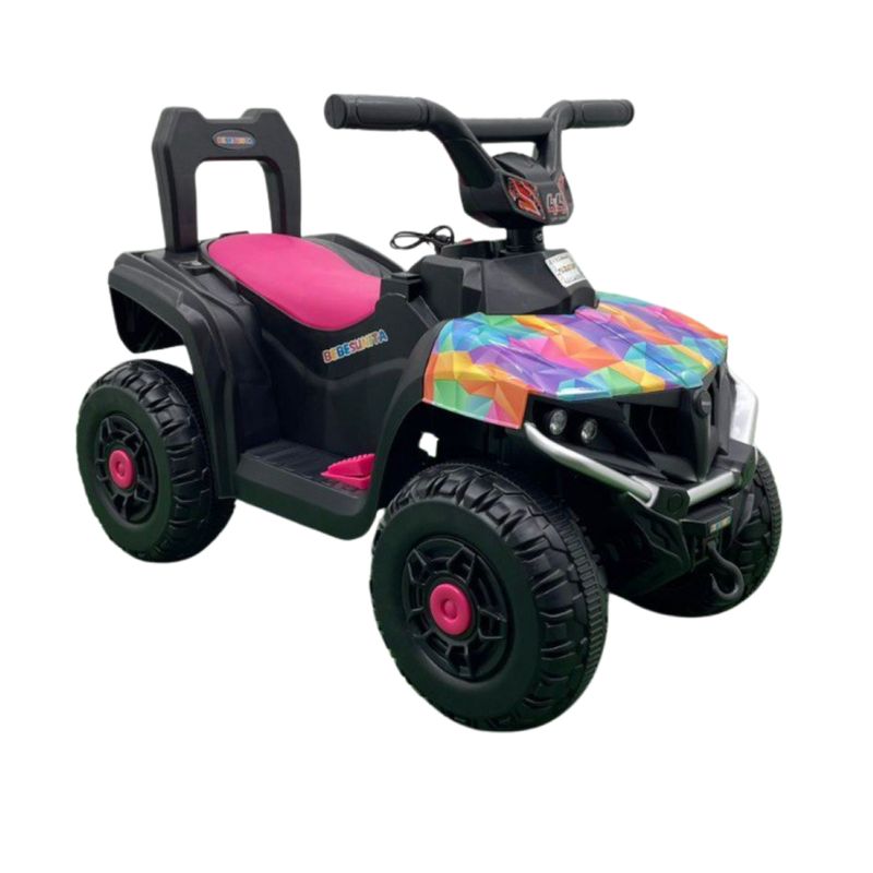 BEBESUNITA - Cuatrimoto Eléctrica Con control Remoto  R9988 Arcoiris