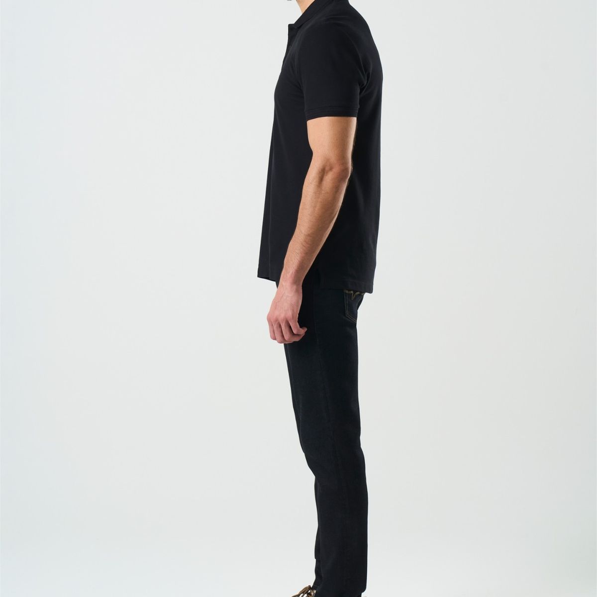 VELEZ - Vélez Polo Manga Corta Essential Para Hombre Textura Negro