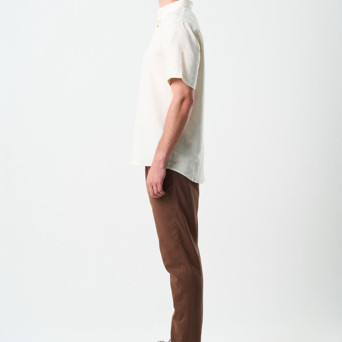 VELEZ - Vélez Camisa Manga Corta Semi Fitted Para Hombre Sevilla Arena