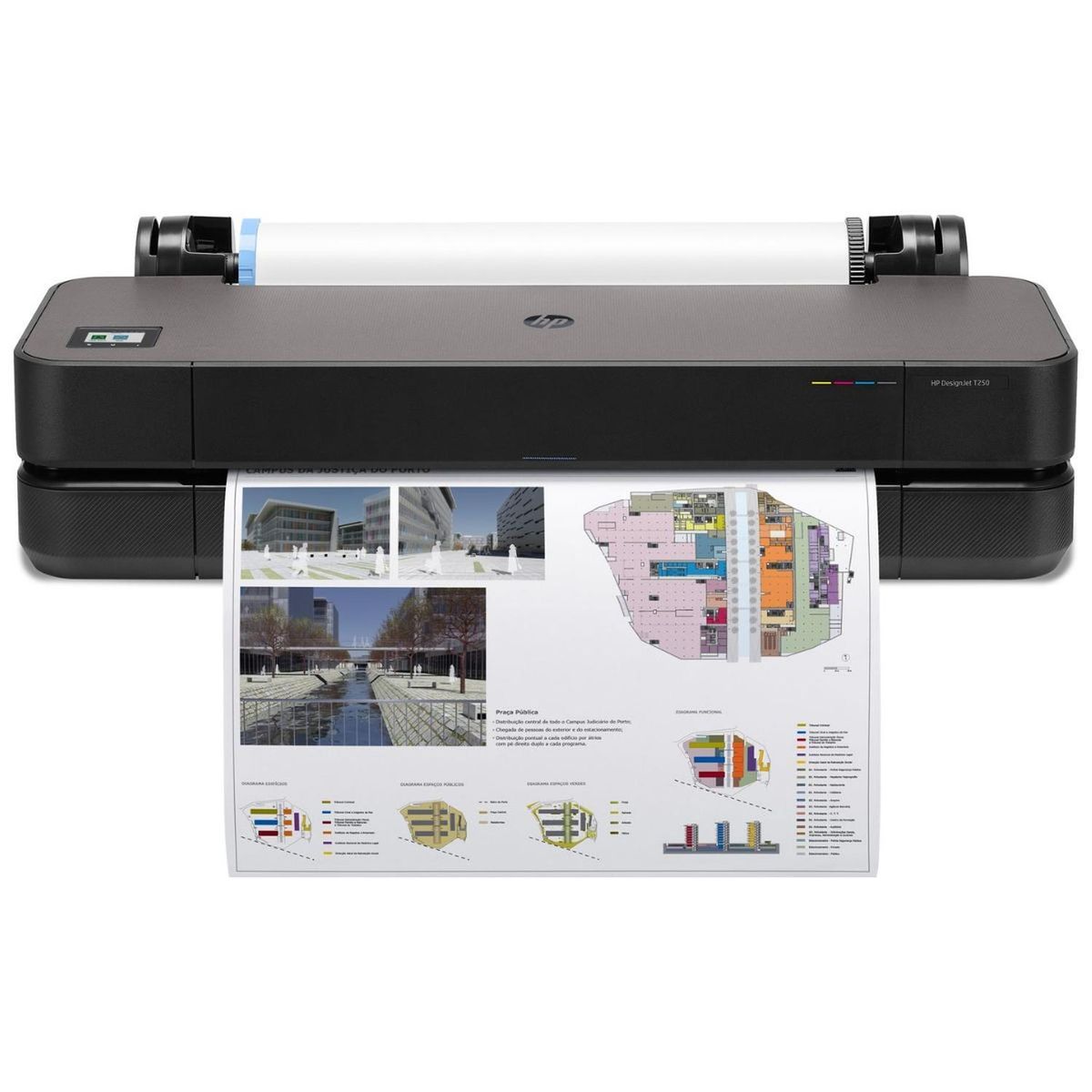 HP - Plotter Hp DesignJet T250 de 24 Pulgadas Negro