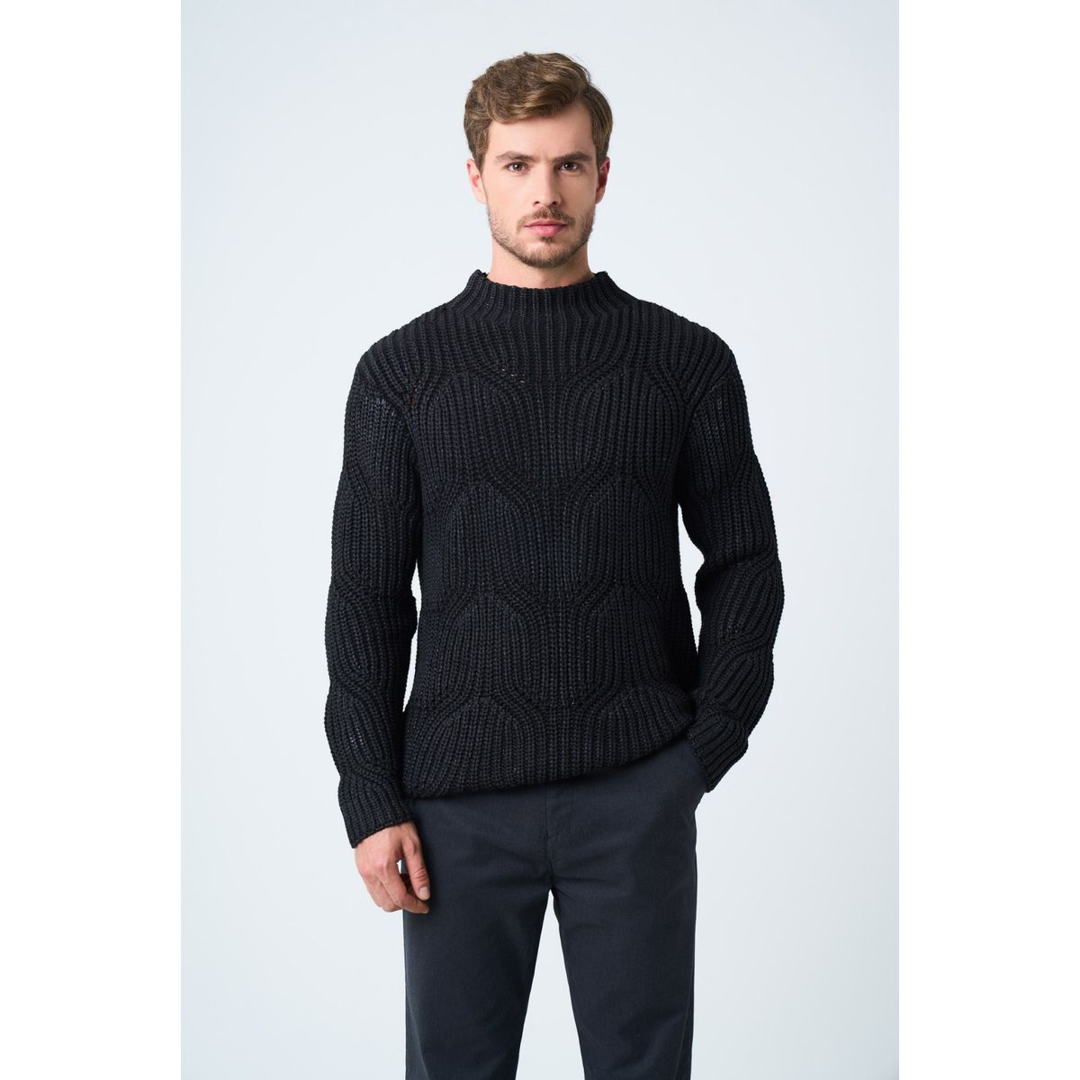 VELEZ - Vélez Pantalón Chad Para Hombre Acabado Soft Negro