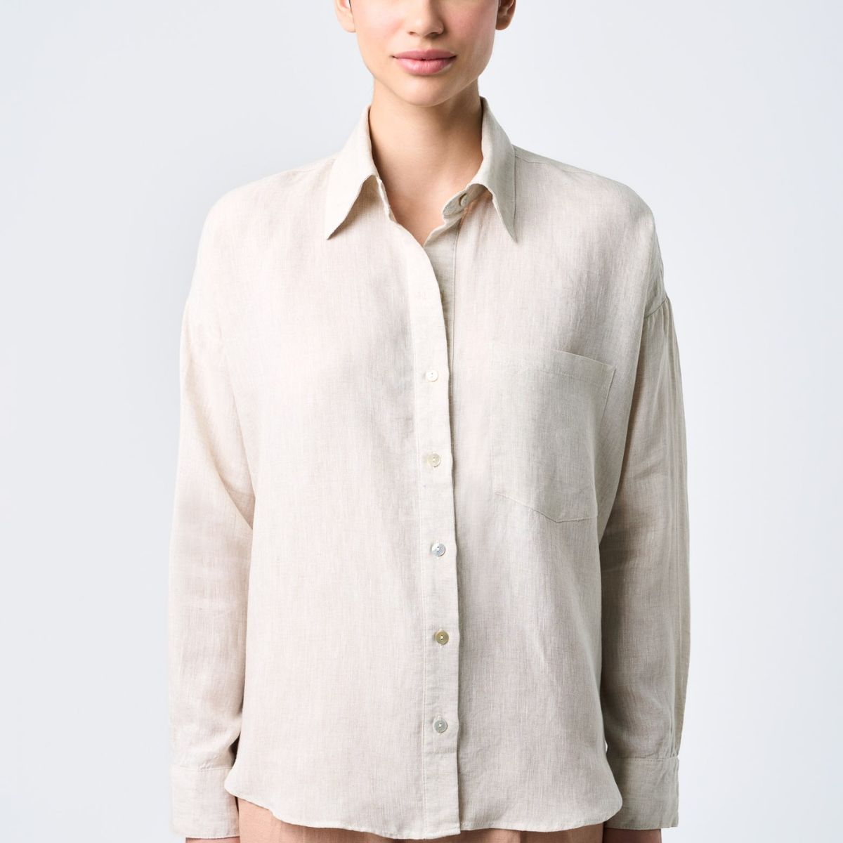 VELEZ - Vélez Camisa Manga Larga Boreal Para Mujer Fit Holgado Arena