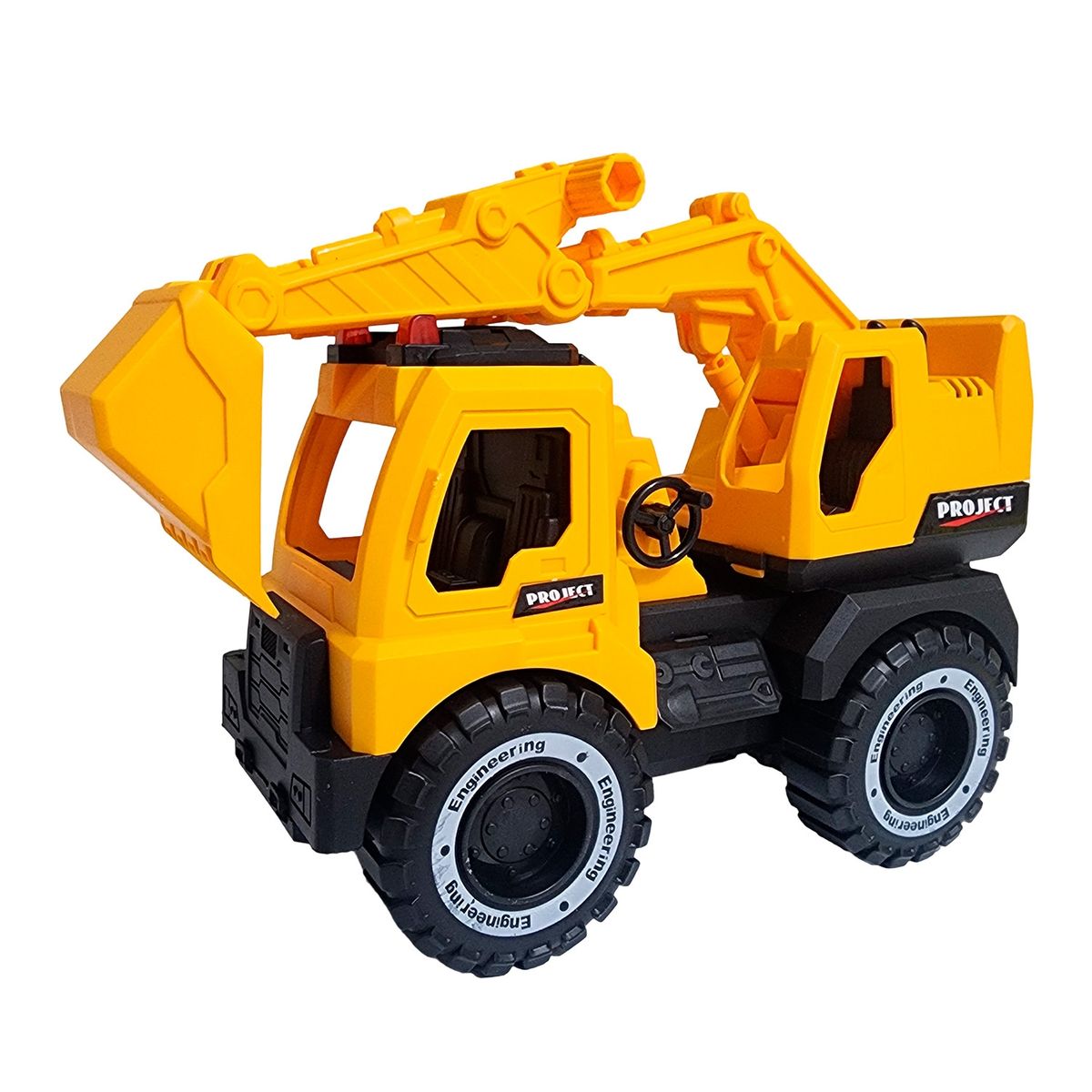 GENERICO - Camion Carro Retroexcavadora Juguete Realista Interactivo