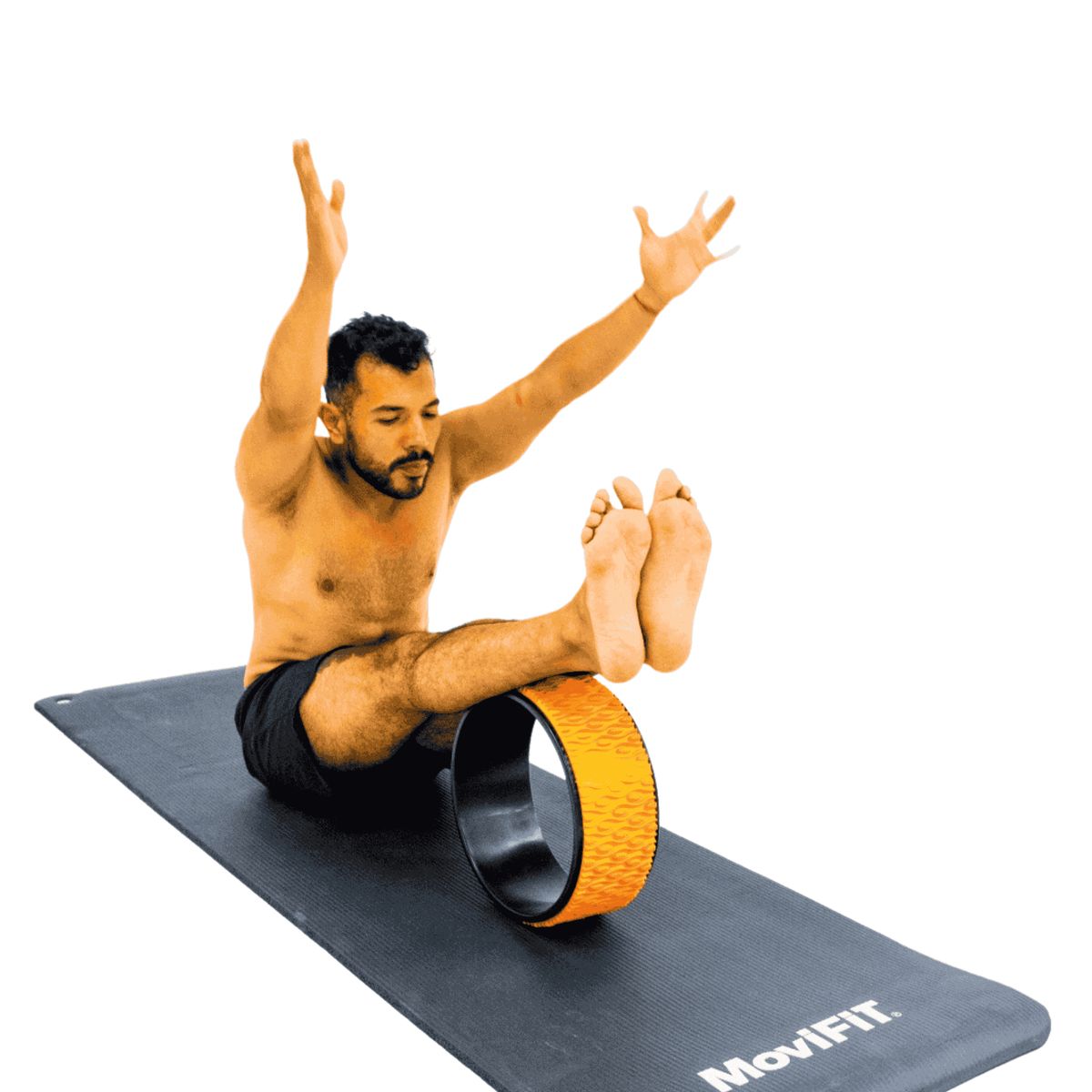 MOVIFIT - Rueda De Yoga Pilates Yoga Wheel Estiramiento y Flexibilidad