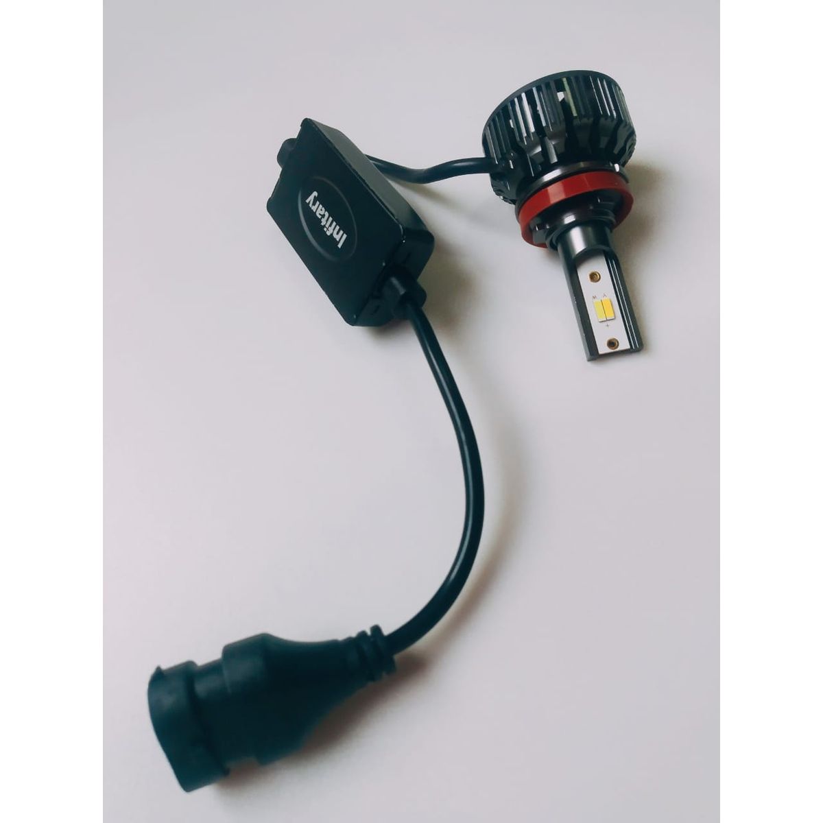 LEDMAX - Un Bombillo LED H8 H9 H11 Tricolor Blanca Cálida y Amarilla