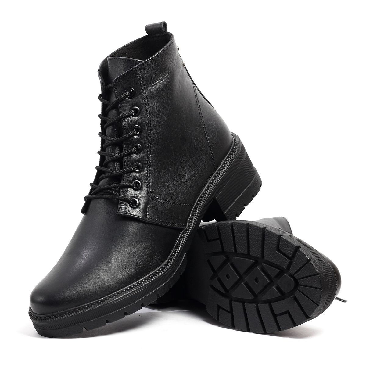 VIAR - Botines Cuero Mujer VIAR ROLA Negro