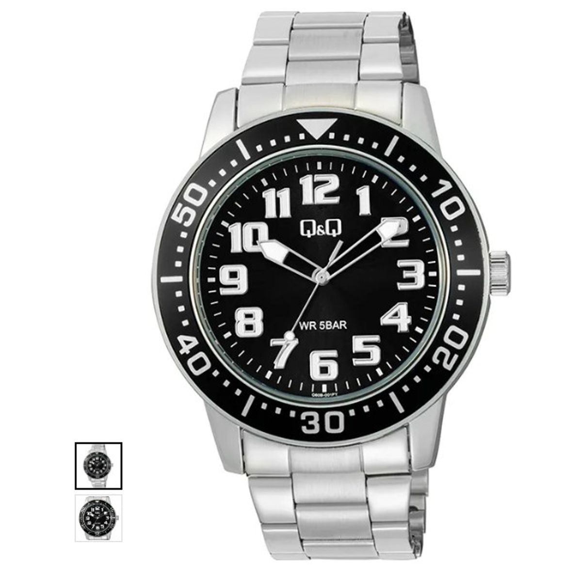 Q AND Q - Reloj Para Hombre Qyq q60b-001py Ojo Original Certificado