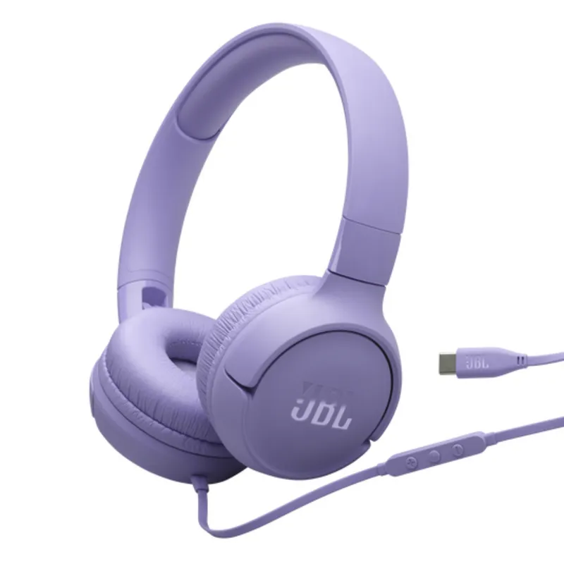 JBL - JBL Tune 520C USB-C - Purple