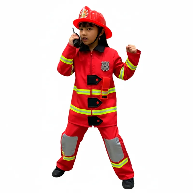 BABY KDS - Disfraz De Bombero Niño Niña 6 multicolor