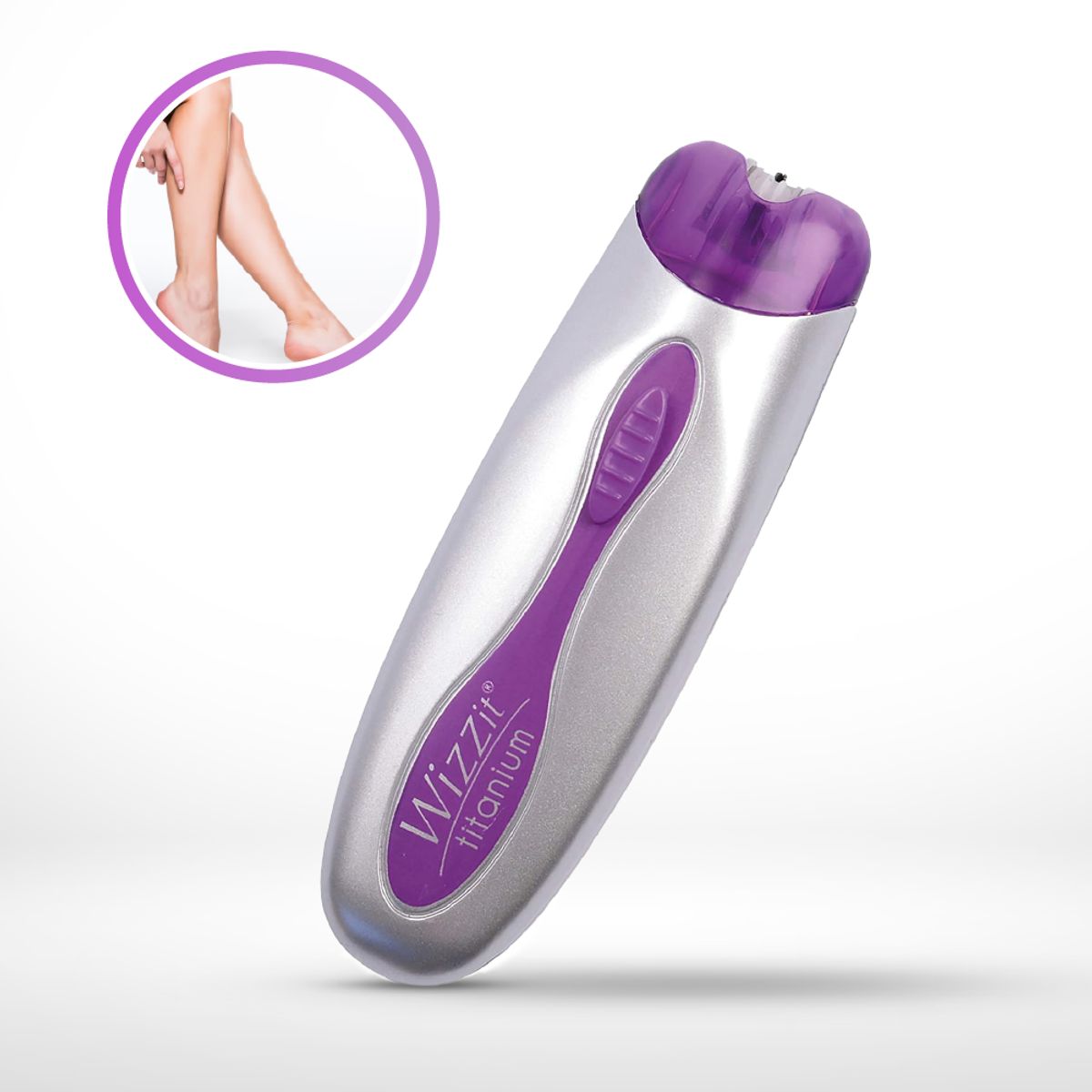 TV NOVEDADES - Kit Depilador Eléctrico Portátil Wizzit Titanium