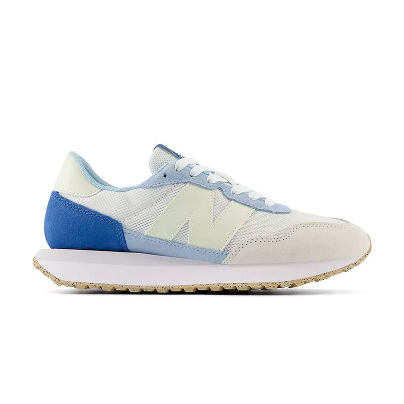 NEW BALANCE - Tenis Deportivos New Balance Original 237 Blanco Mujer