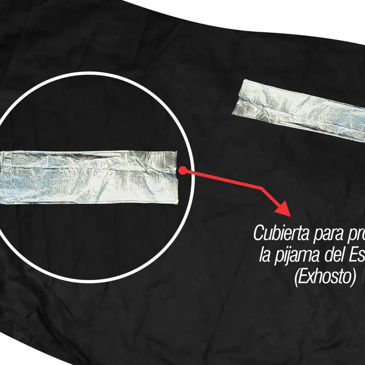 GENERICO - Pijama Para Moto CON Maletero Forro Protector Impermeable