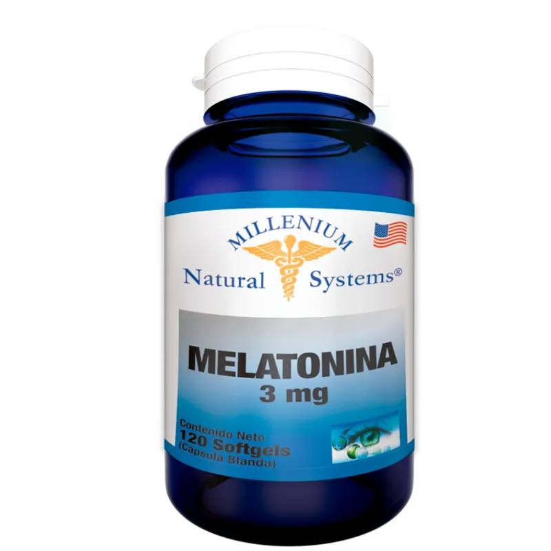 NATURAL SYSTEM - MELATONINA  3MG X 120 CAPSULAS BLANDAS/ NATURAL SYSTEMS