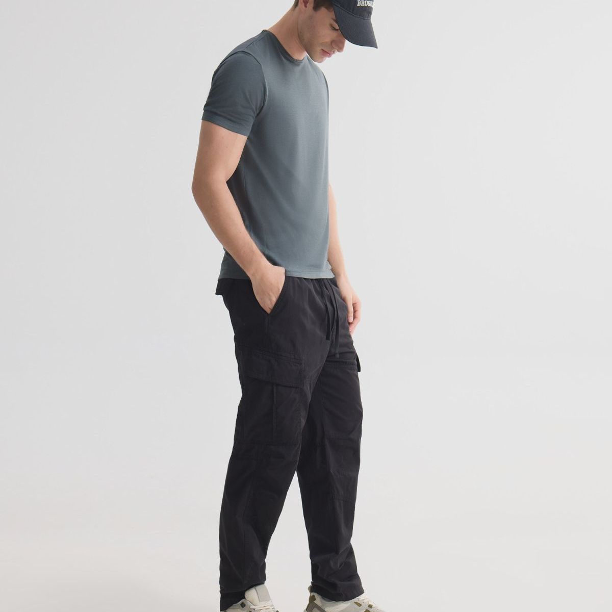 SEVEN SEVEN - Pantalón Para Hombre Multiusos Plano Color Negro Marca Seven Seven #45071128