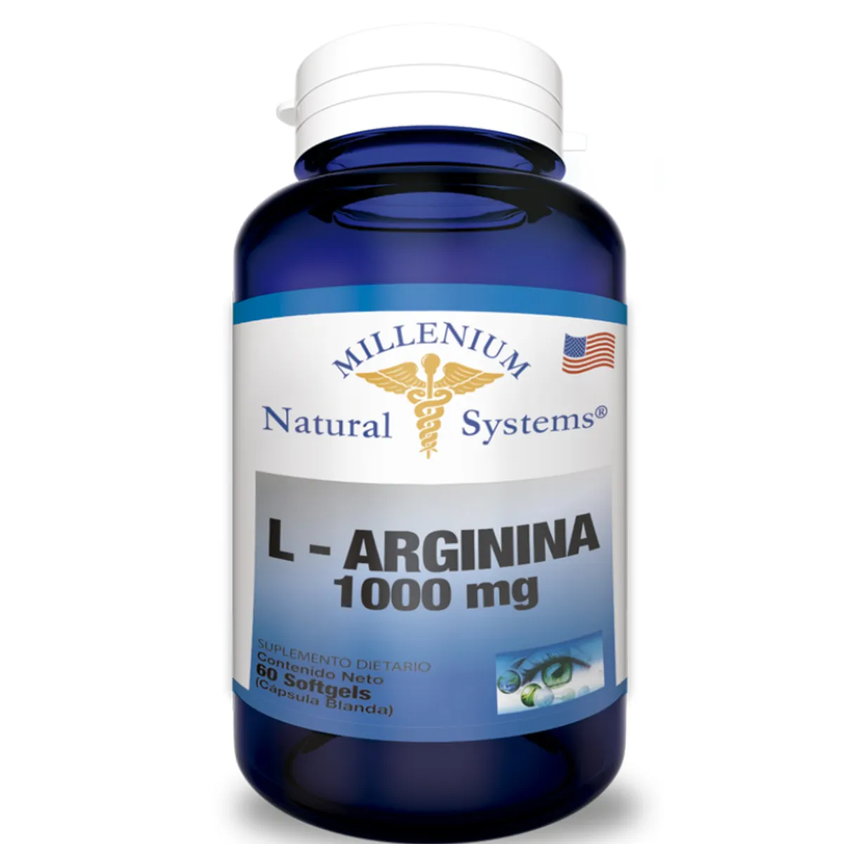 NATURAL SYSTEM - SUPLEMENTO L-ARGININA X 60 UNIDADES.