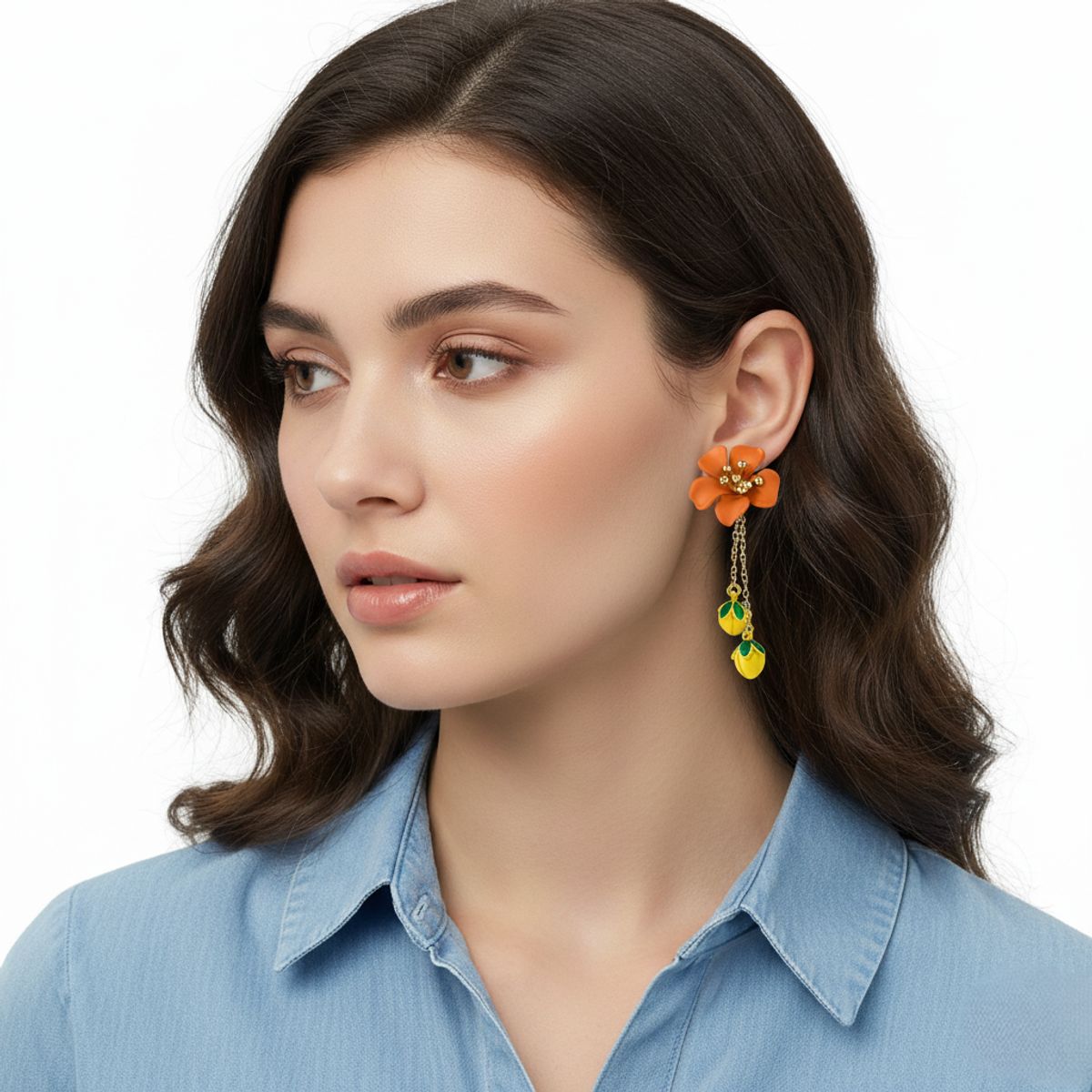 VERAMOREST - Aretes flor  Veramorest