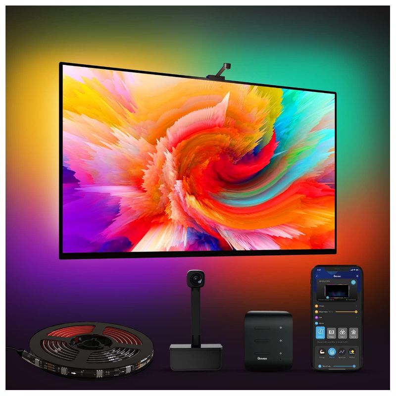 GENERICO - Cinta Tira Led Immersion Iluminación Tv + Cámara Color De La Luz Rgb
