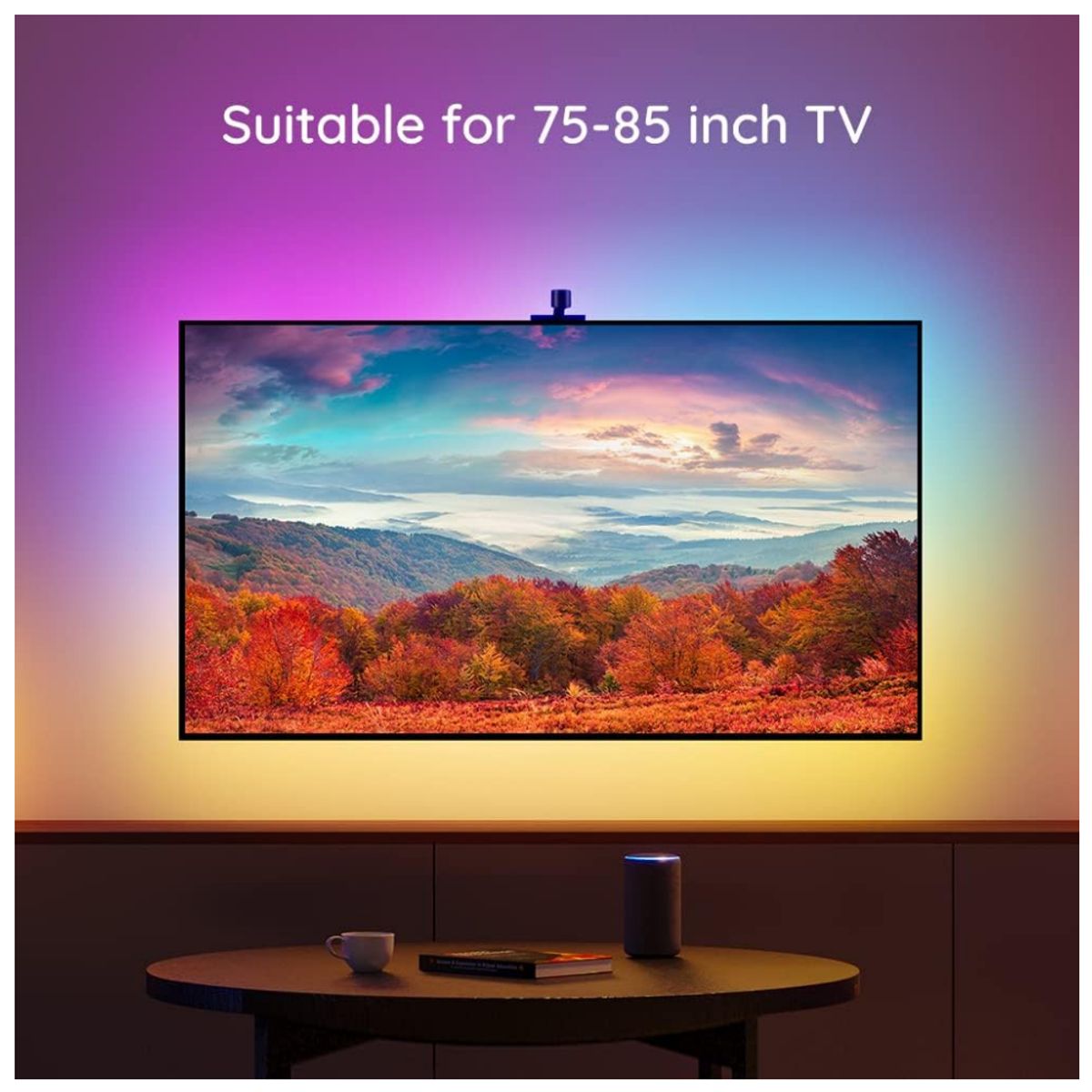 GENERICO - Cinta Tira Led Immersion Iluminación Tv + Cámara Color De La Luz Rgb