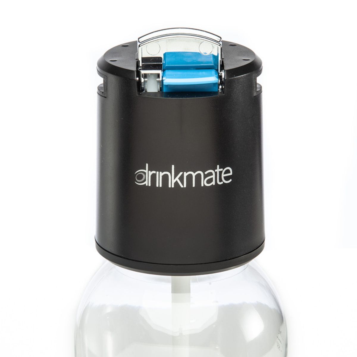 DRINKMATE - Máquina Negra Para Hacer Agua Con Gas Y Gaseosa Drinkmate