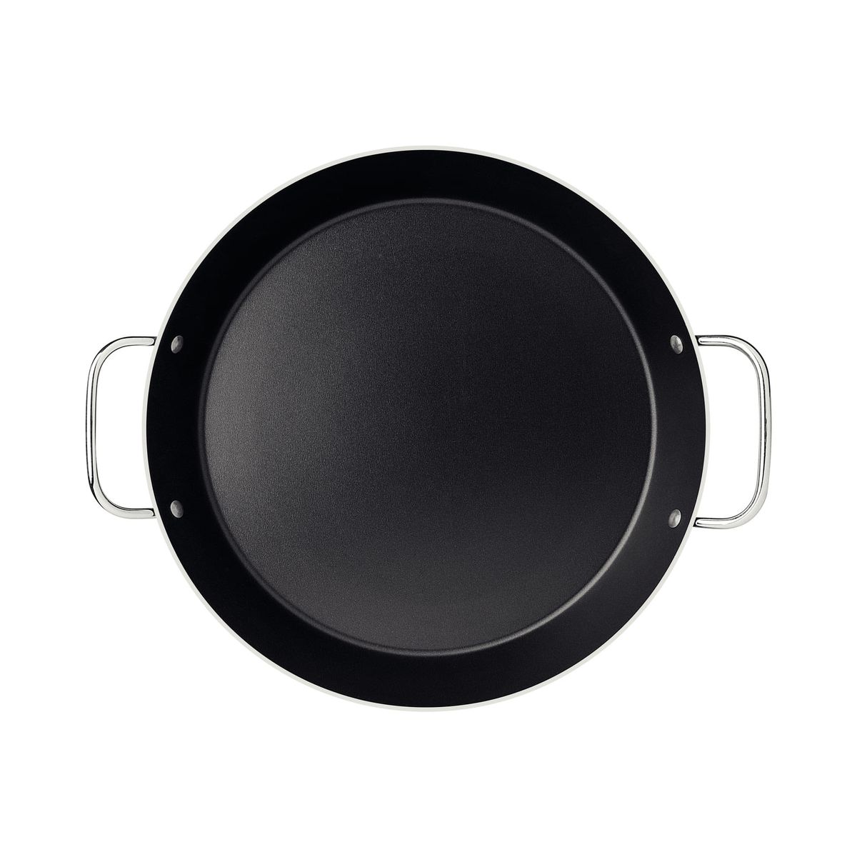 TRAMONTINA - Paellera Tramontina Loreto en Aluminio con Revestimiento Interno Antiadherente Starflon Max con Asas Metálicas Grafito 30 cm 2,5 L