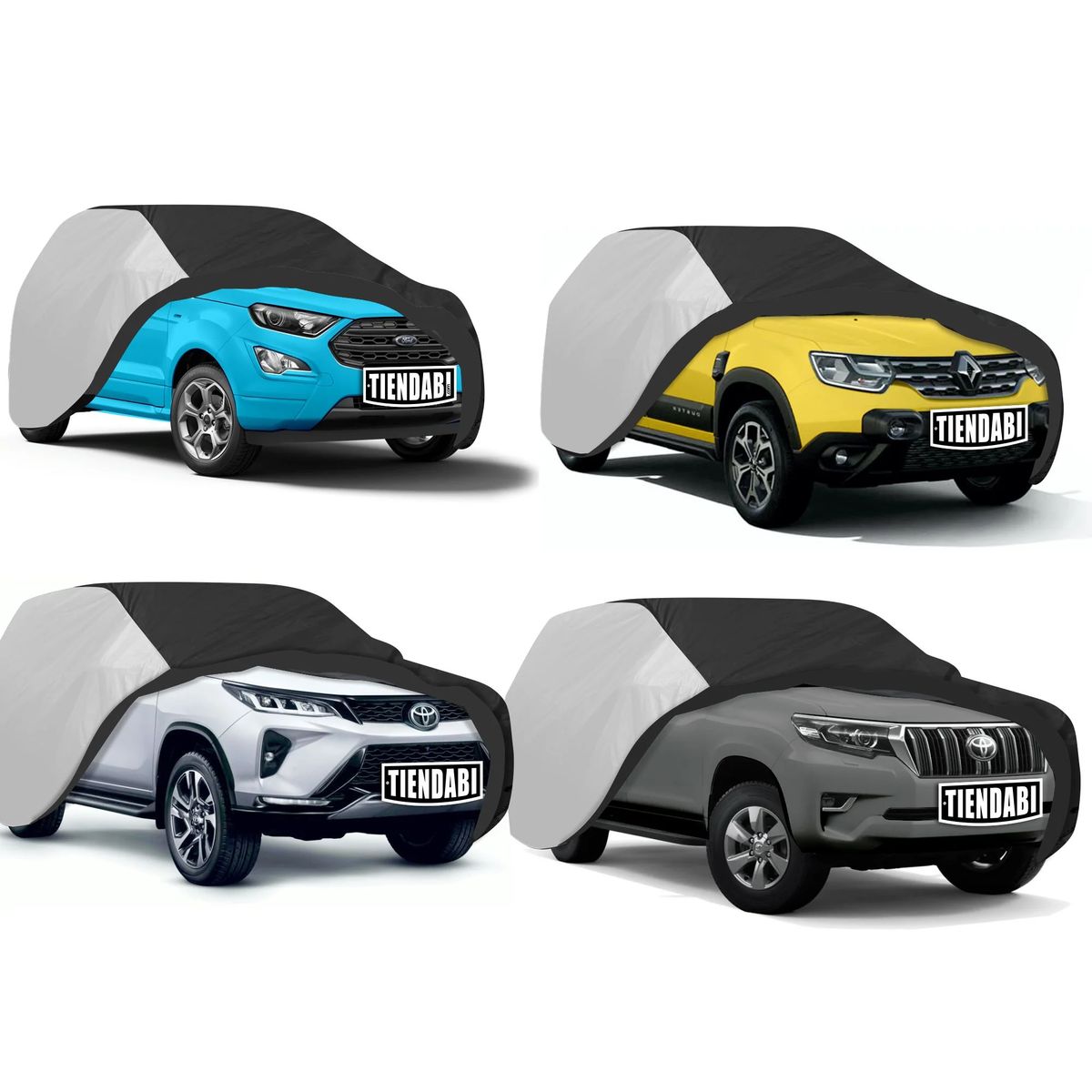 NACIONAL - Pijama EXTERIOR Para Camioneta Pequeña Forro Interno 430