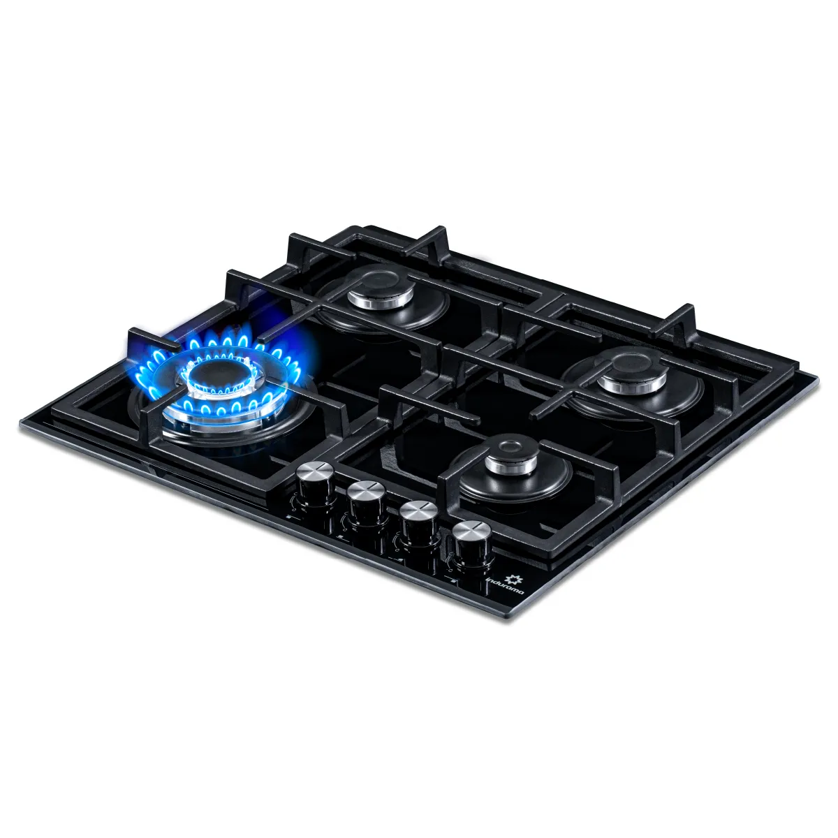 INDURAMA - Estufa Empotrable  INDURAMA Vidrio 60 cm 4 Quemadores  GN