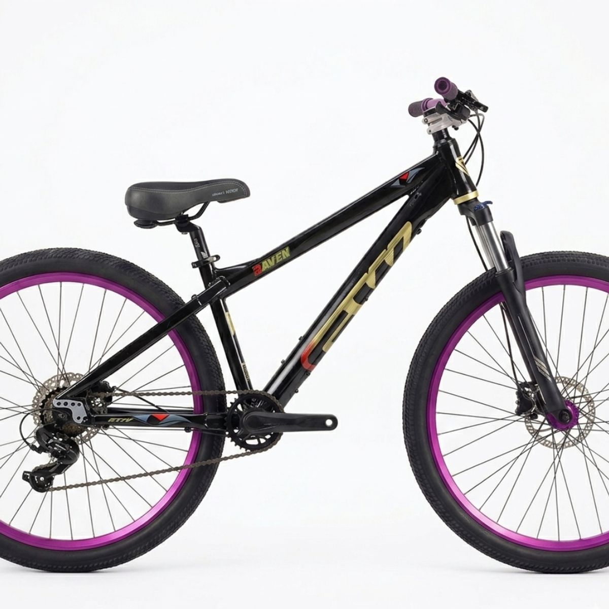 GW - BICICLETA STUNT GW RAVEN 7 VELOCIDADES RIN 26