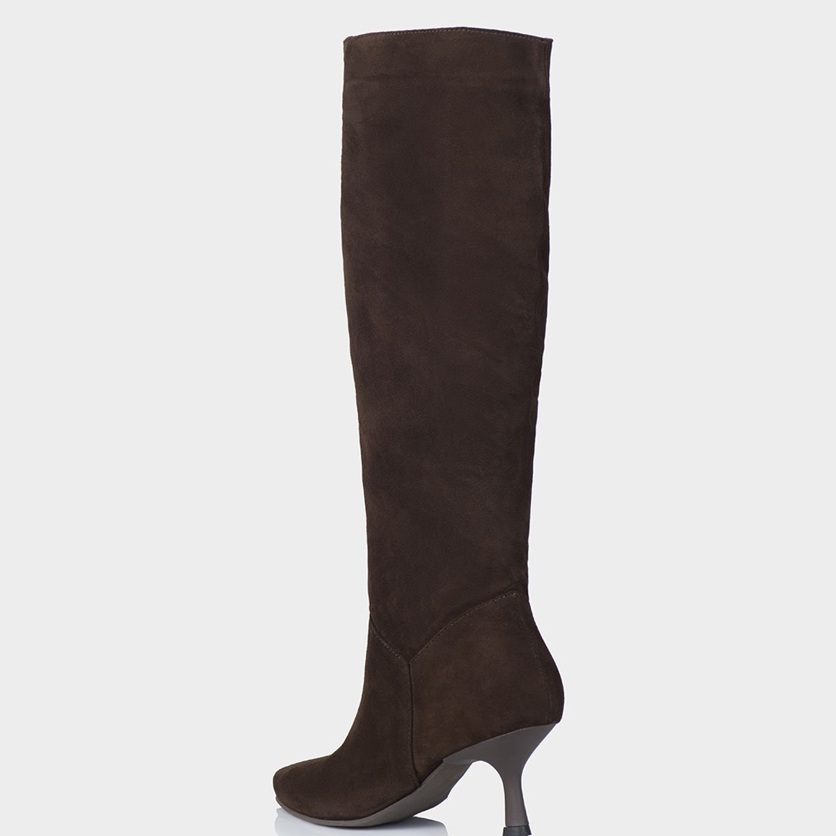 STIVALI - Bota Franca Cuero Ante Cafe