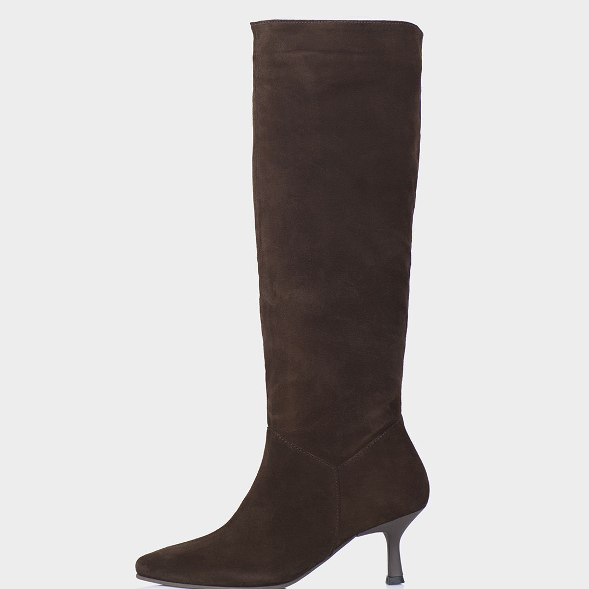 STIVALI - Bota Franca Cuero Ante Cafe