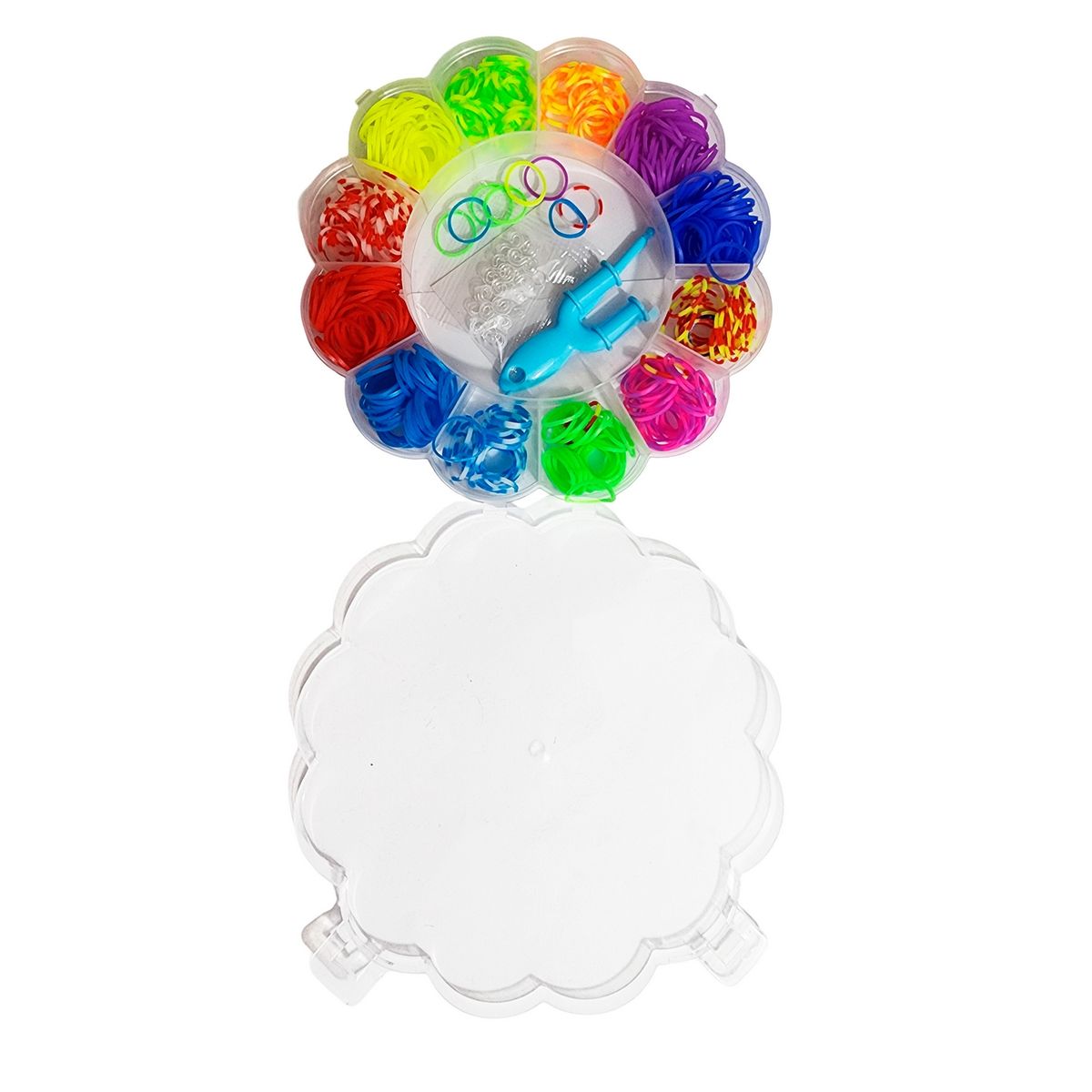 GENERICO - Set Kit Para Hacer Pulseras Niña Style + Estuche Osito