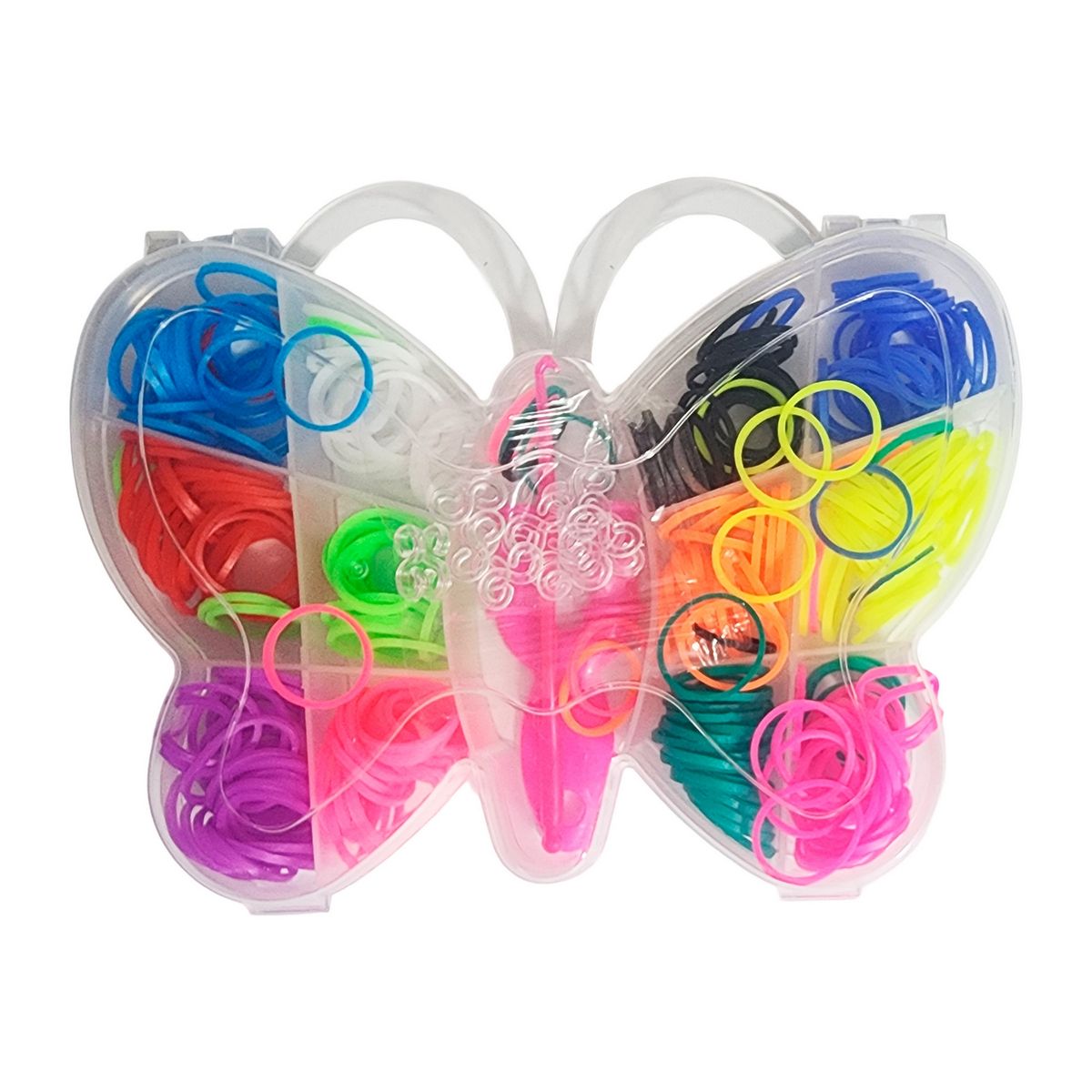 GENERICO - Set Kit Para Hacer Pulseras Niña Style + Estuche Osito