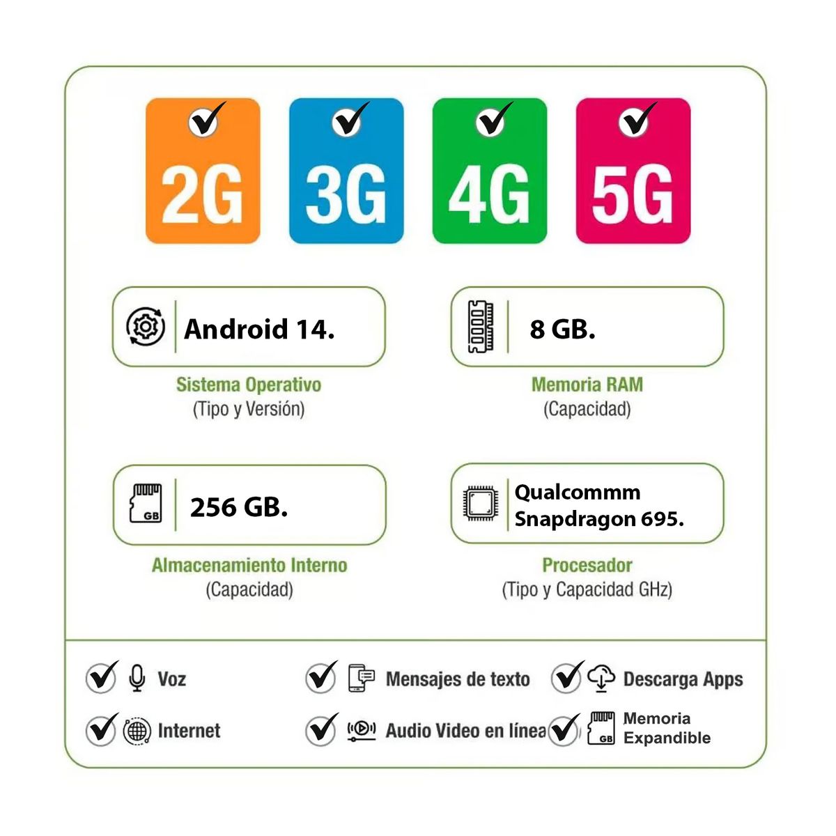 MOTOROLA - Celular Motorola Moto G34 5G 256GB 8GB Negro