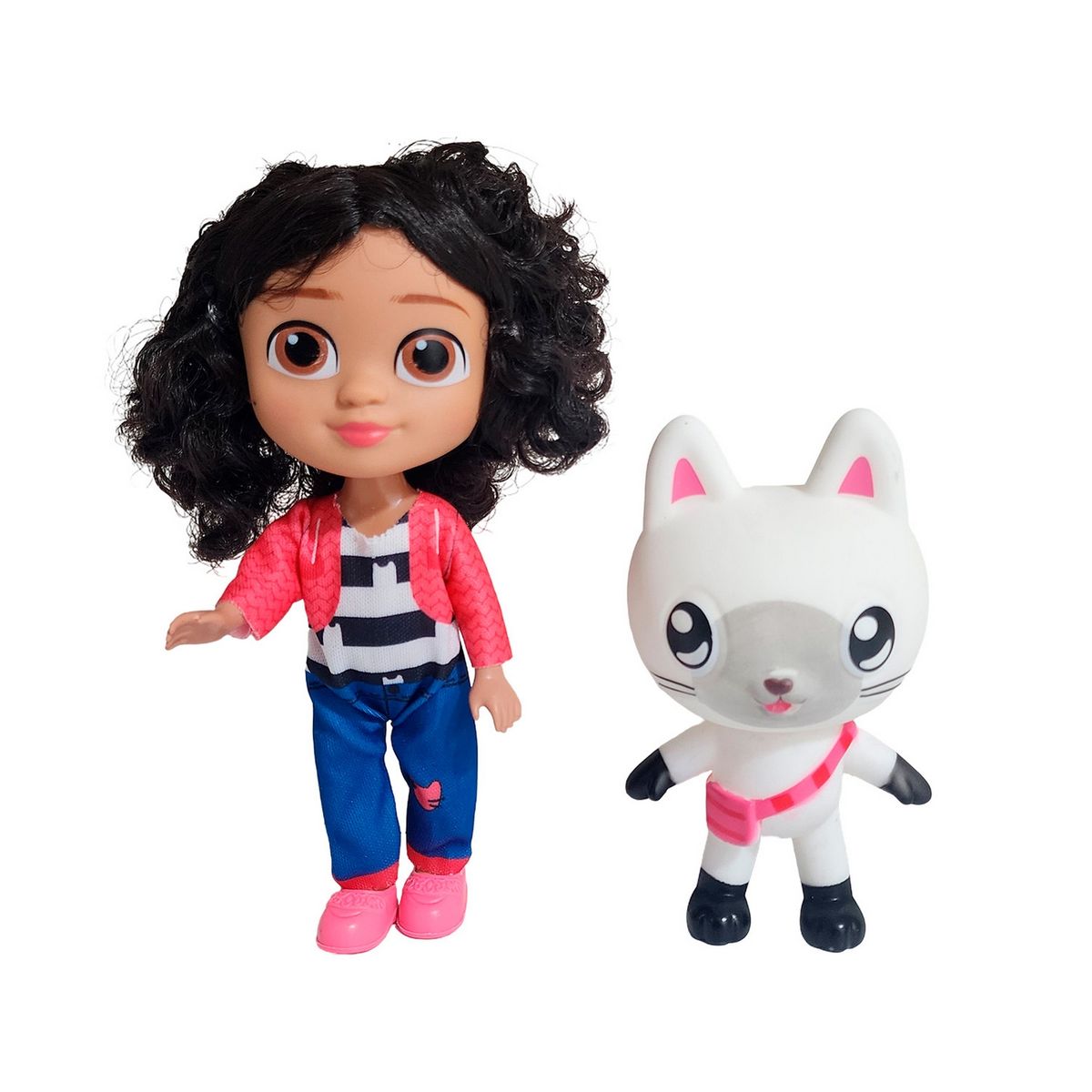 GENERICO - Muñeca Con Compañero Gato Juguete Niñas Gabby